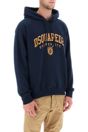 Dsquared2 'University' Cool Fit Hoodie   Blue