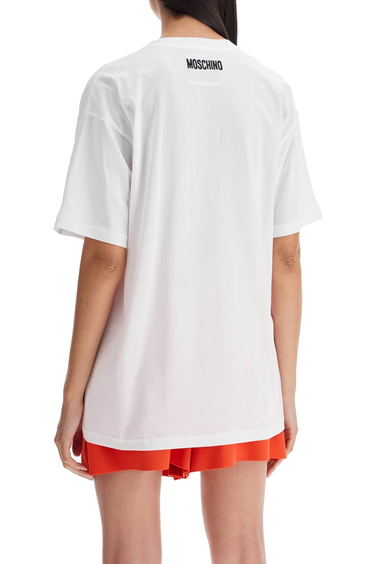 Moschino "oversized T Shirt With Same Old   White