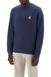 Maison Kitsune Replace With Double Quotespeedy Fox Comfort Fit Sweat   Blue