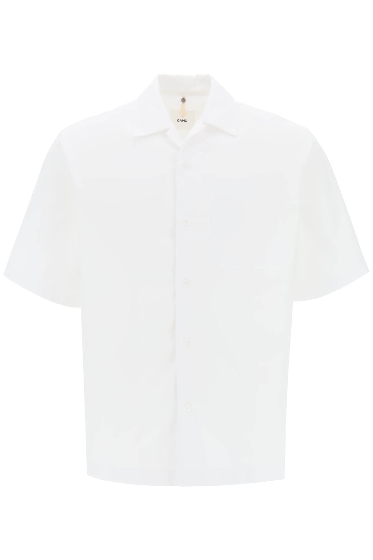 Oamc Kurt Bowling Shirt   White