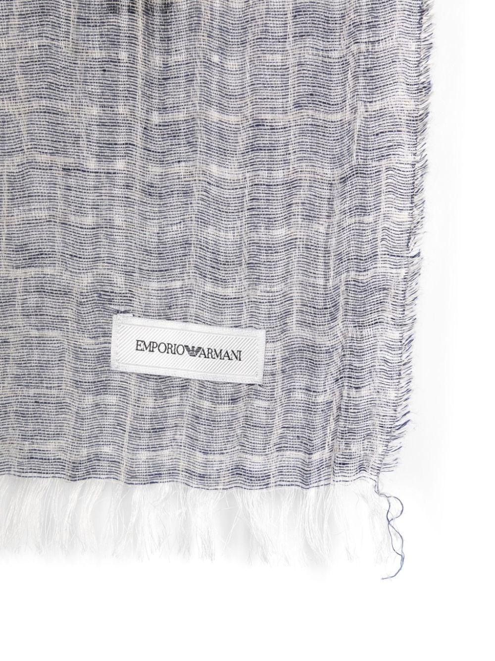 Emporio Armani Scarfs Blue