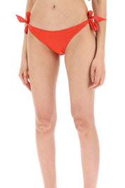 Max Mara Beachwear Replace With Double Quotebikini Slip In Jersey And Lure   Metallic