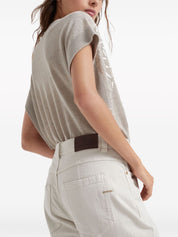 Brunello Cucinelli Jeans White