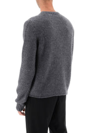 Dolce & Gabbana Wool And Alpaca Sweater   Grey