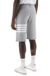 Thom Browne 4 Bar Sweat Shorts   Grey