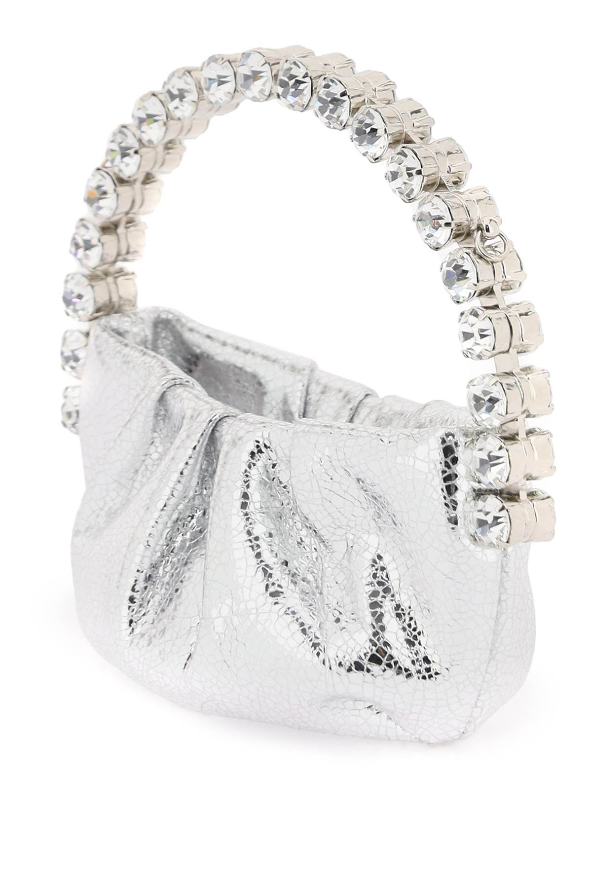 L'alingi Mini Bag Micro Eternity Con Cristalli   Silver