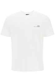 A.P.C. Item T Shirt With Logo Print   White