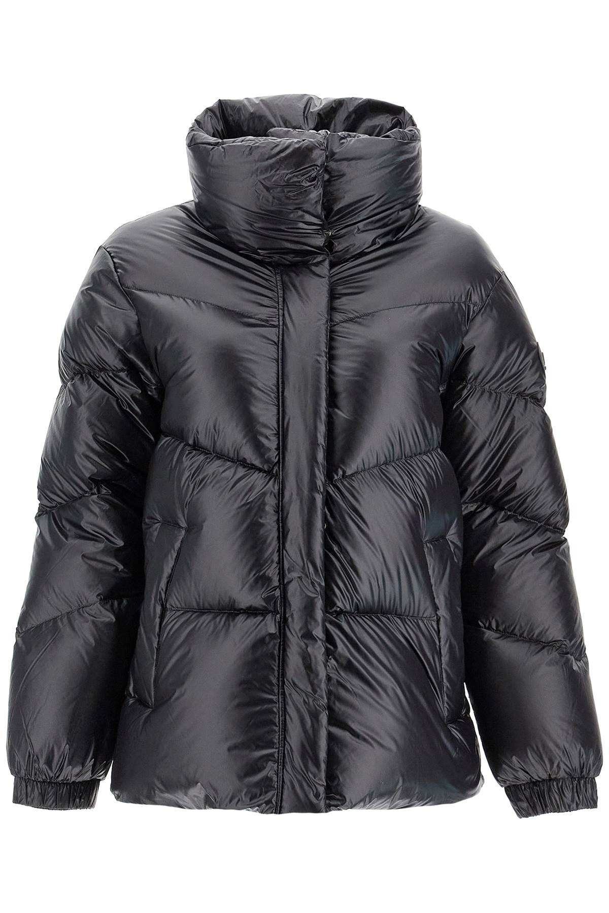 Woolrich High Necked Aliquippa   Black