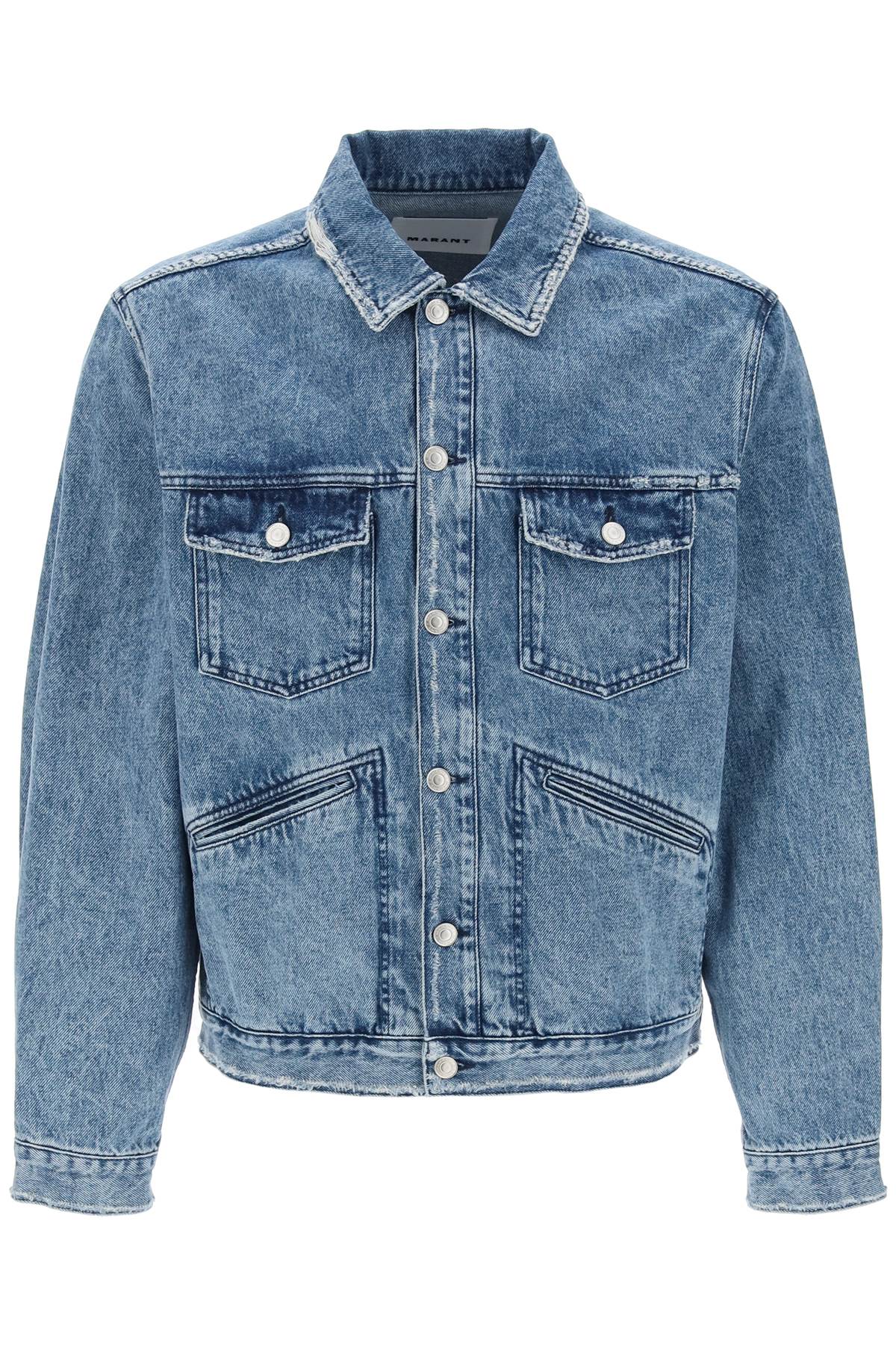 Marant Jango Denim Jacket   Blue