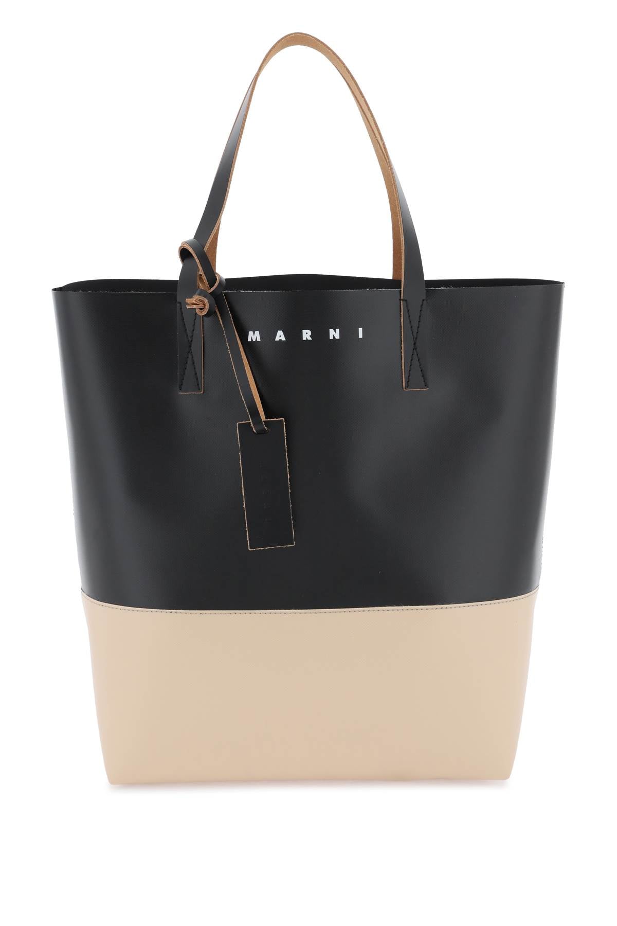 Marni Tribeca Tote Bag   Beige