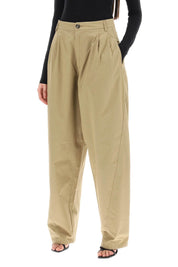 Darkpark 'Phebe' Poplin Pants   Beige