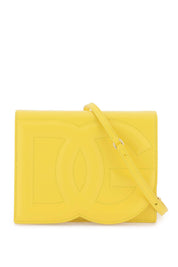 Dolce & Gabbana Dg Logo Crossbody Bag   Yellow