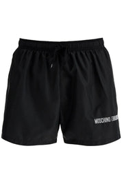 Moschino Embroidered Sea Boxer Shorts   Black