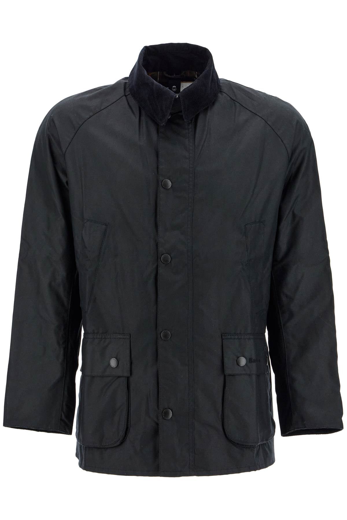 Barbour Ashby Waxed Jacket   Black