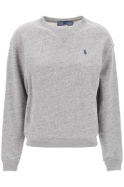 Polo Ralph Lauren Embroidered Logo Sweatshirt   Grey