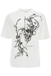 Alexander Mcqueen "oversized Cherry Blossom   White