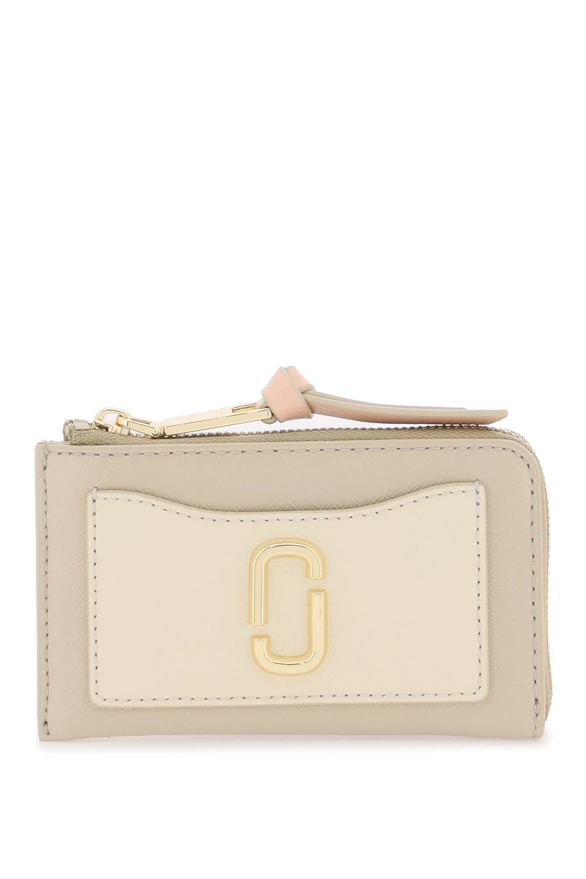 Marc Jacobs The Utility Snapshot Top Zip Multi Wallet   Beige