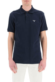 Barbour Tartan Trim Polo Shirt   Blue