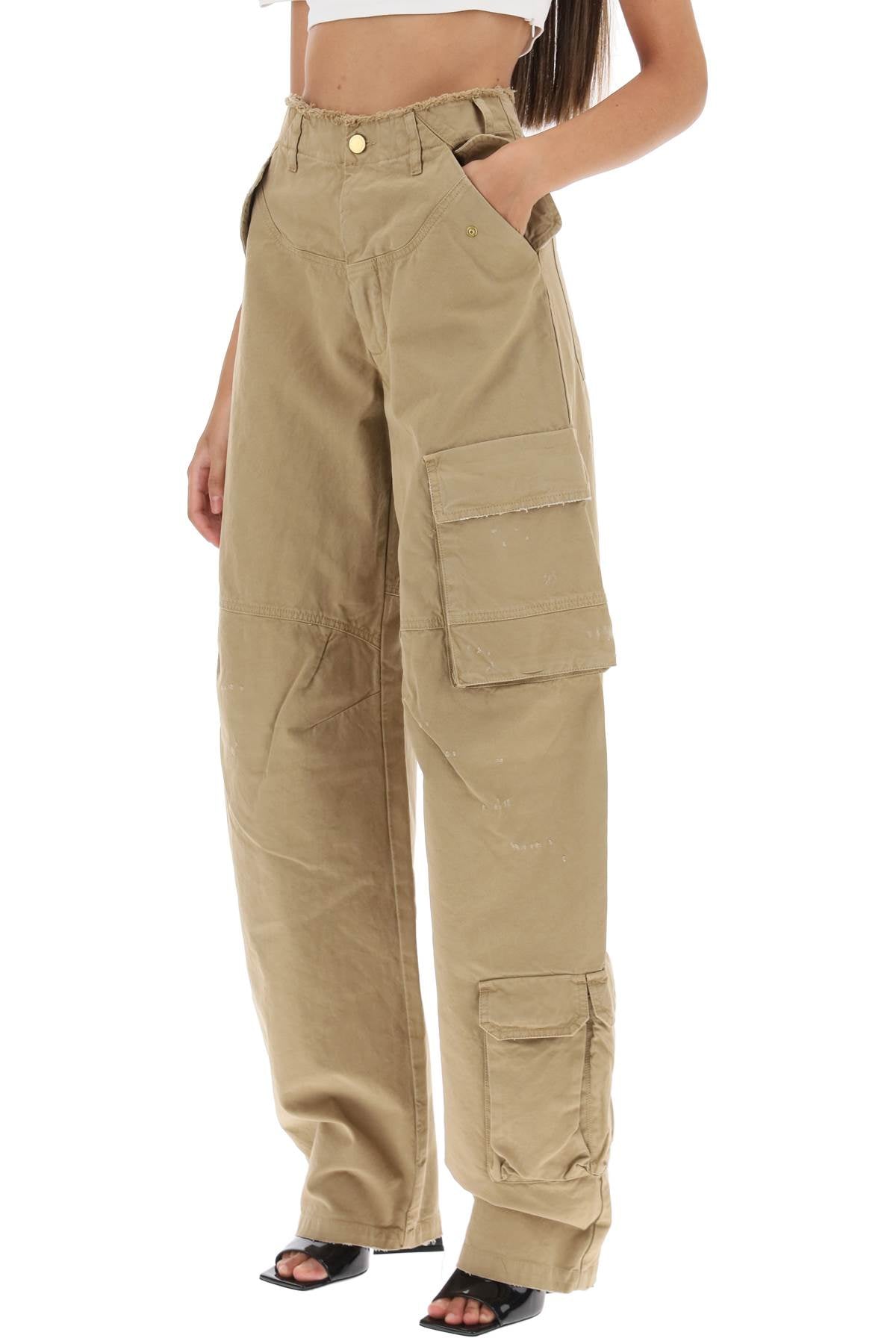 Darkpark 'Rosalind' Cargo Pants   Beige