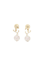 Jimmy Choo Jc Pearl Earrings   Gold