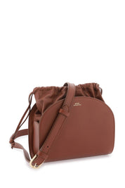 A.P.C. Demi Lune Pouch Bag   Brown