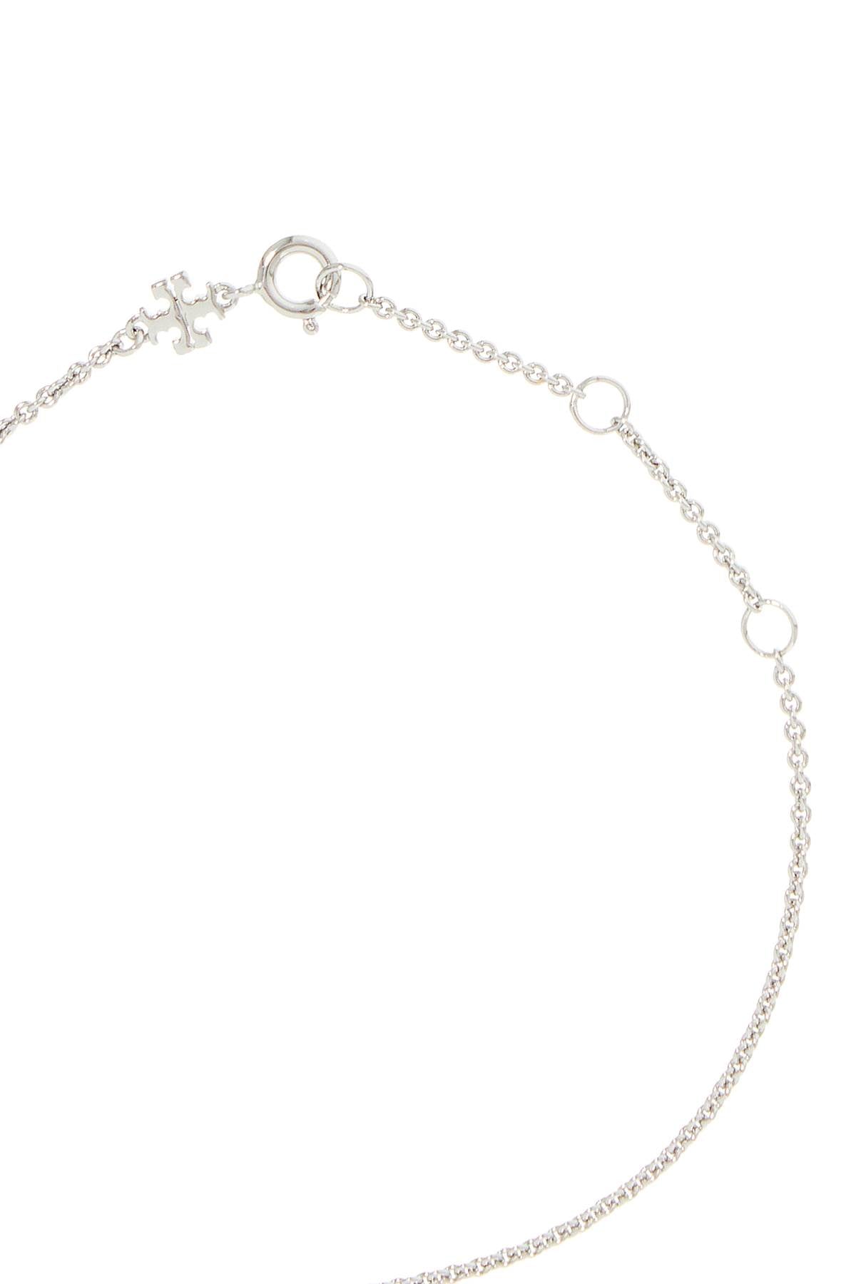 Tory Burch Miller Bracelet With Pavé Detailing   Silver