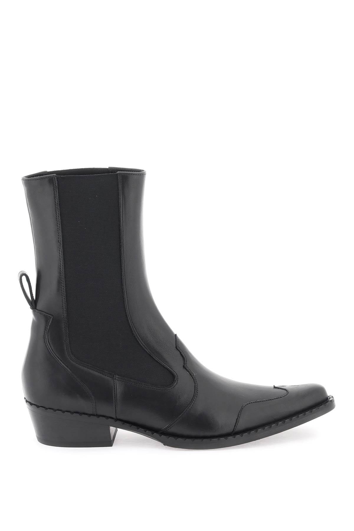 By Far Otis Chelsea Boots   Black