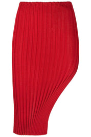 A. Roege Hove Ara Midi Skirt   Red