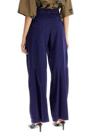 Lemaire Lightweight Wide Leg Pants   Blue