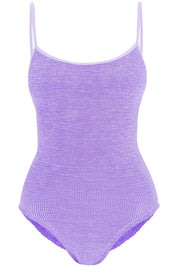 Hunza G. Pamela One Piece Swimsuit   Purple