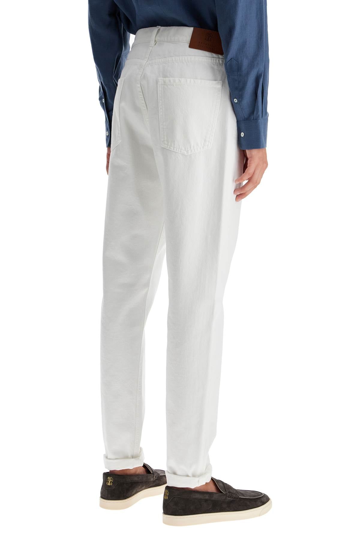 Brunello Cucinelli Iconic Fit Jeans For   White