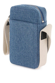 Jacquemus Le Cuerda Vertical Crossbody Bag   Blue