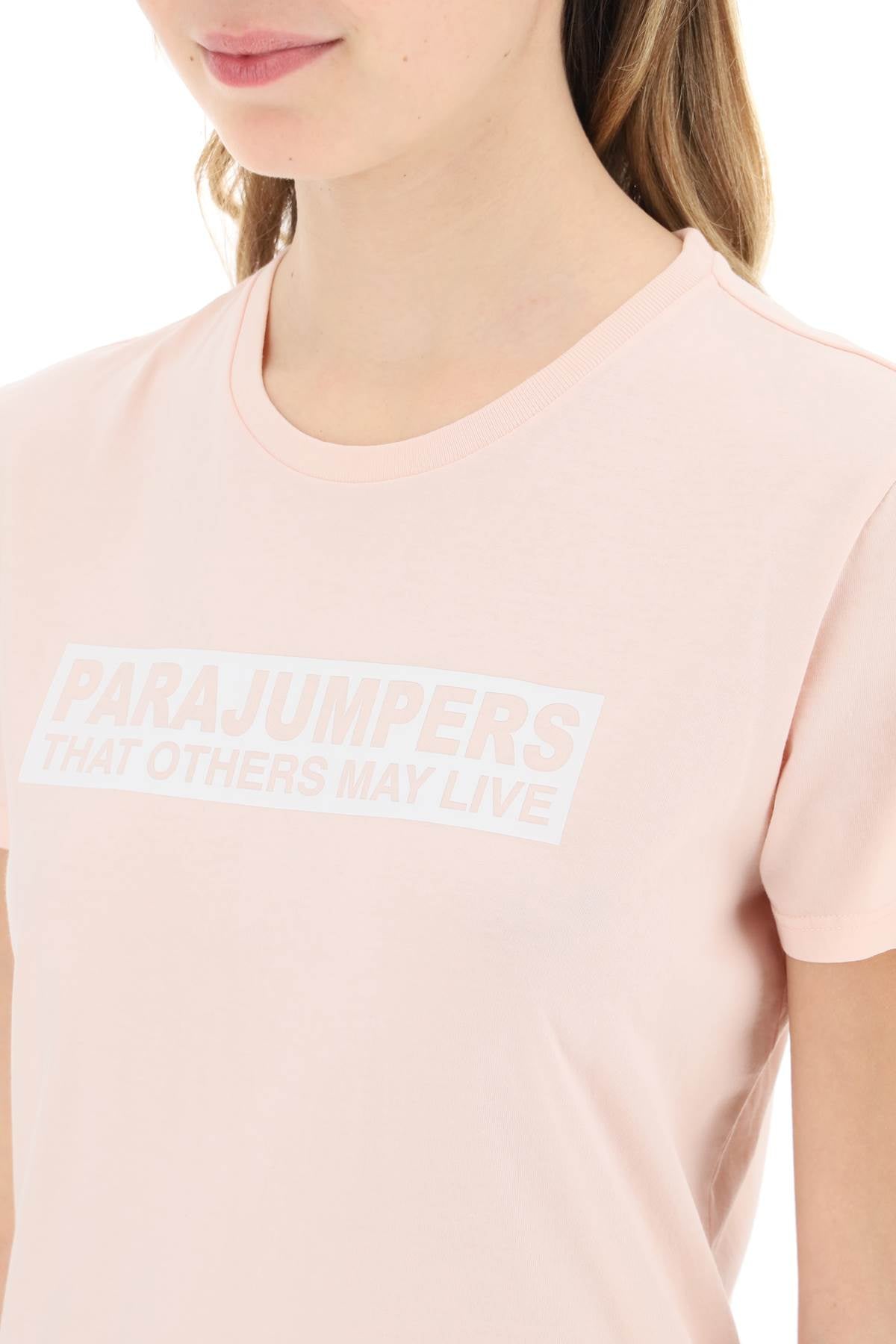 Parajumpers 'Box' Slim Fit Cotton T Shirt   Pink