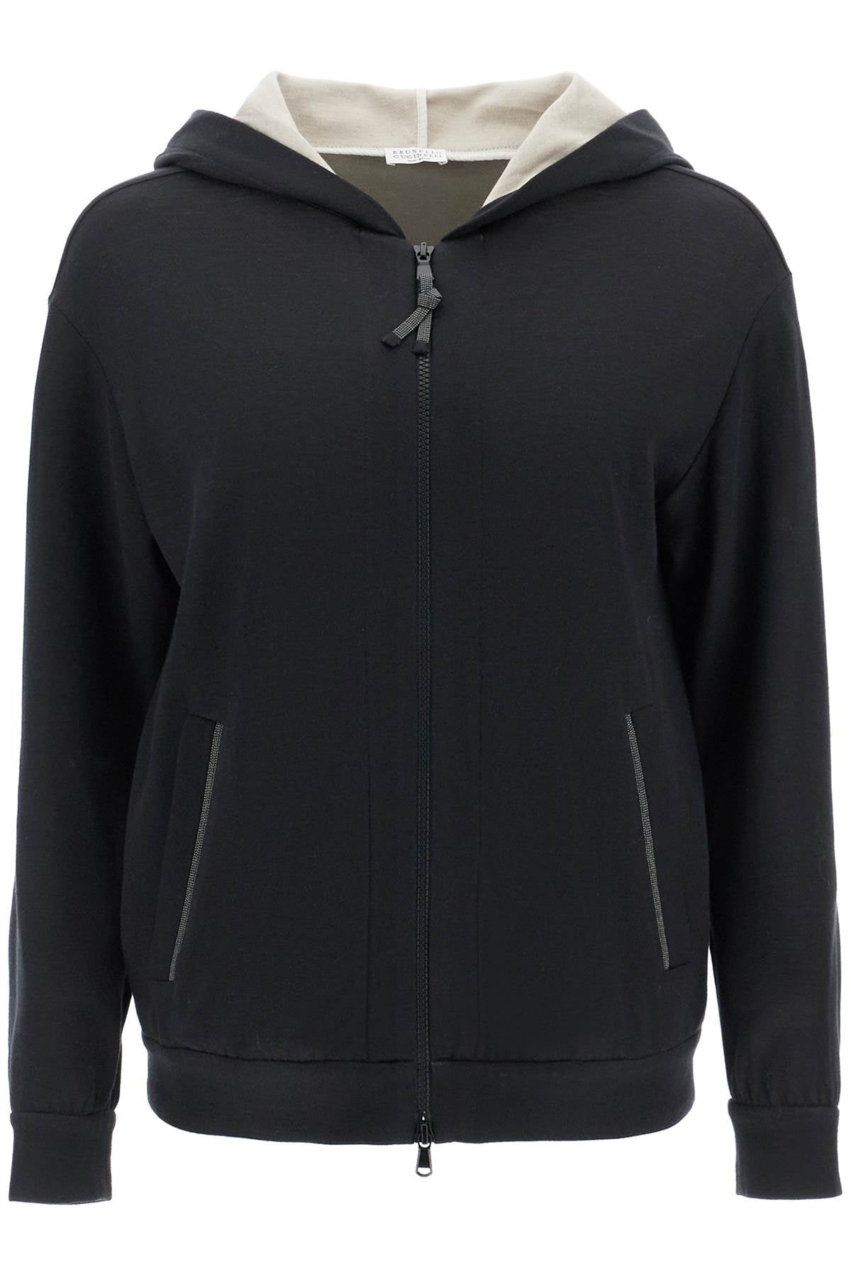 Brunello Cucinelli "sweatshirt With Precious   Black