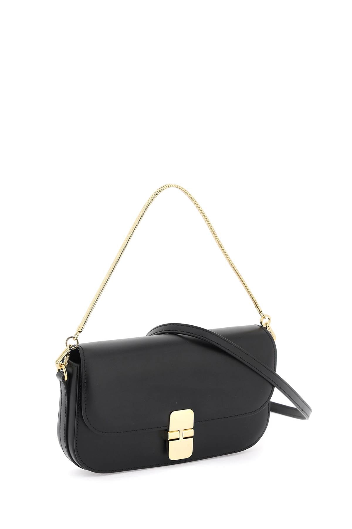 A.P.C. Grace Clutch Hand   Black