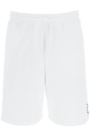 Marcelo Burlon Tempera Sweatshorts   White