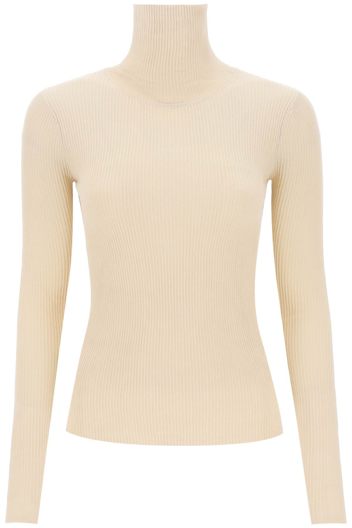 By Malene Birger Ronella Lyocell Knit Top   Beige