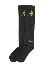 The Attico Logo Short Sports Socks   Grey