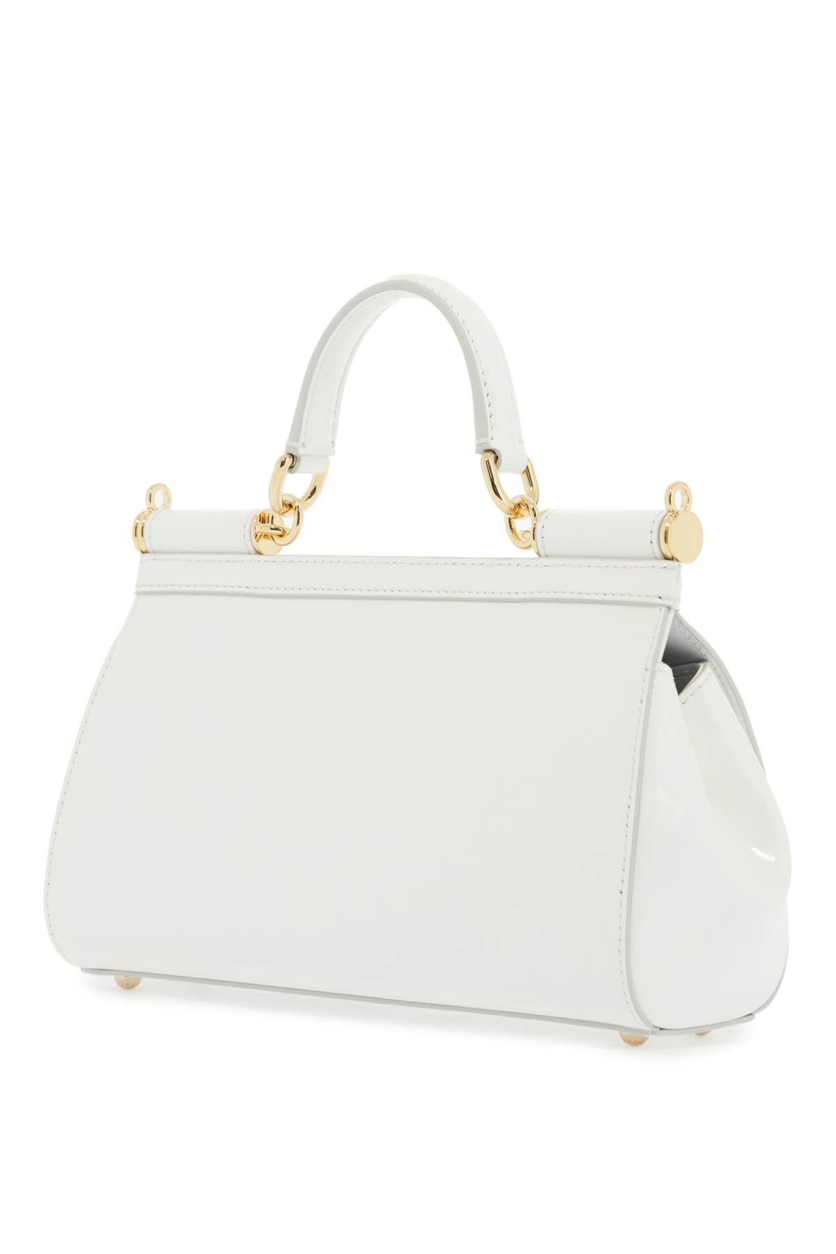 Dolce & Gabbana Extended Sicily Handbag With Elong   White