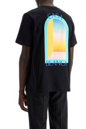 Casablanca Colorful Rainbow Arc T   Black