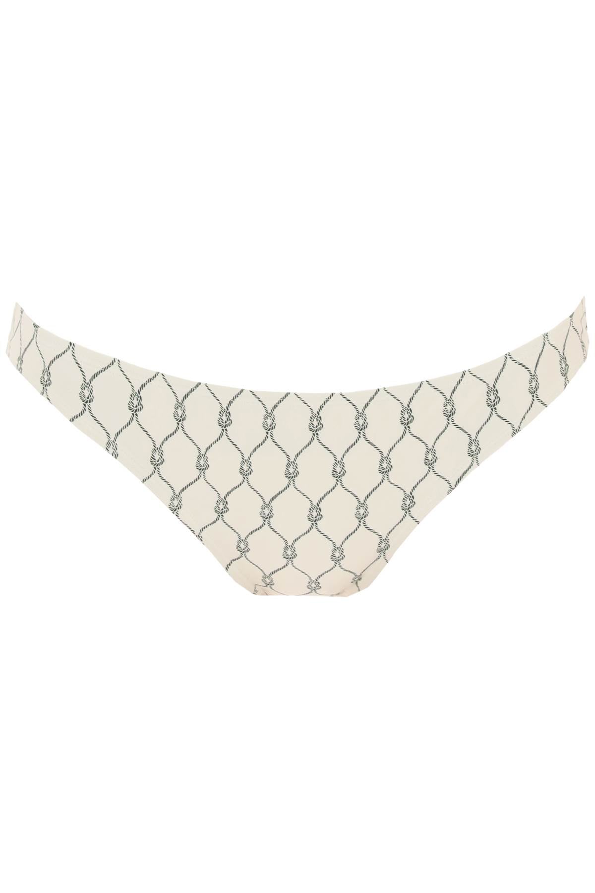 Tory Burch Printed Bikini Briefs   Neutral