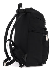 Off White Outdoor Backpack   Black