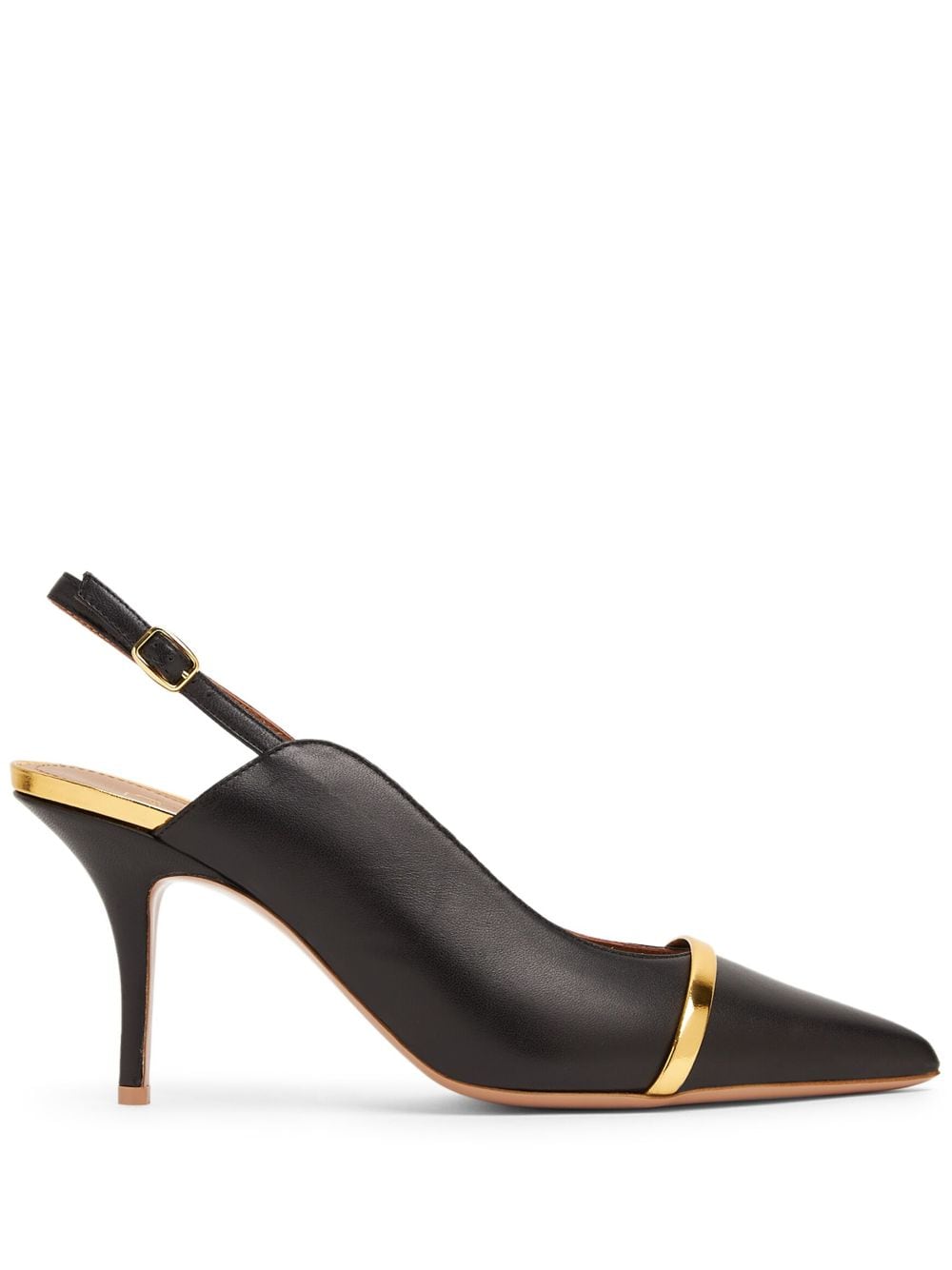 Malone Souliers With Heel Black