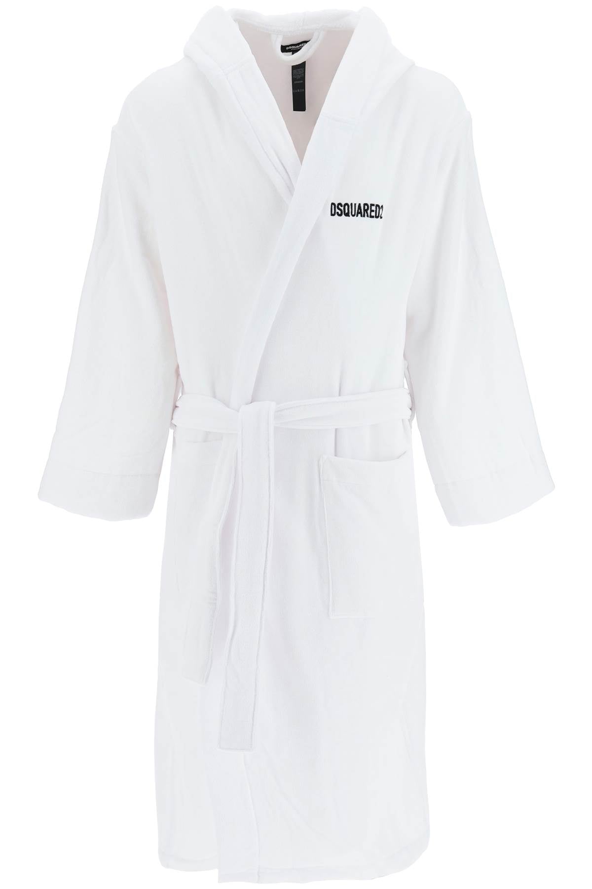 Dsquared2 Icon Bathrobe   White