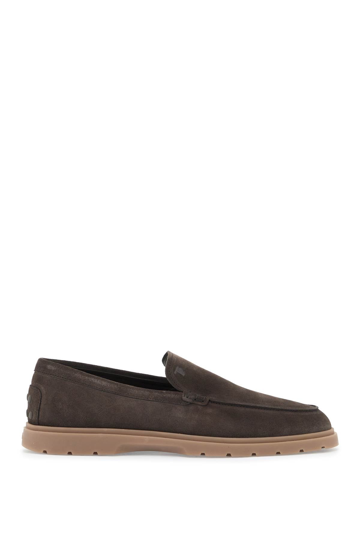 Tod's Suede Loafers   Brown