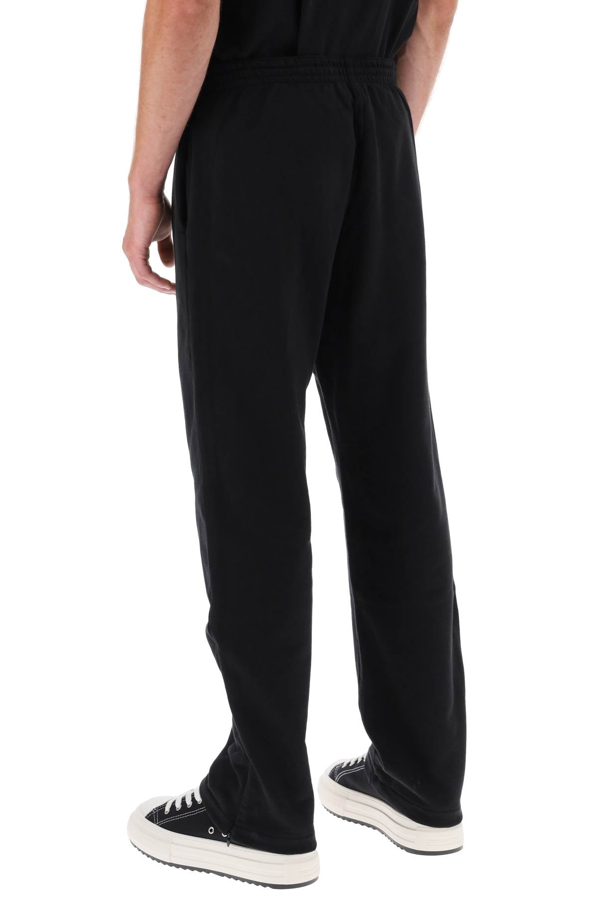 Dsquared2 Logo Print Sweatpants   Black