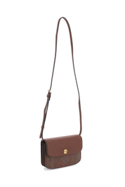 Etro Essential Small Crossbody Bag   Brown