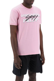 Dsquared2 Replace With Double Quotesexy Preppy Muscle Fit T   Pink