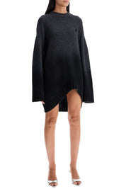 The Attico "oversized Mini Dress In Heavy   Black