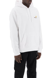 Carhartt Wip American Script Hoodie   White